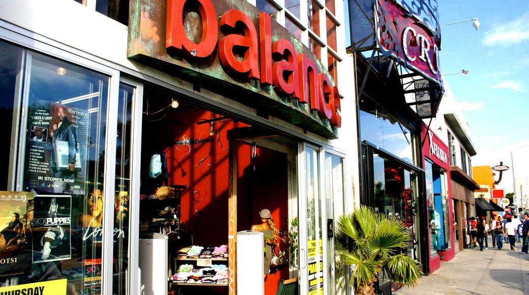 West Hollywood showing signage