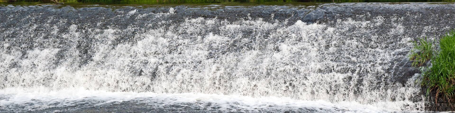 River liffey in Lucan village