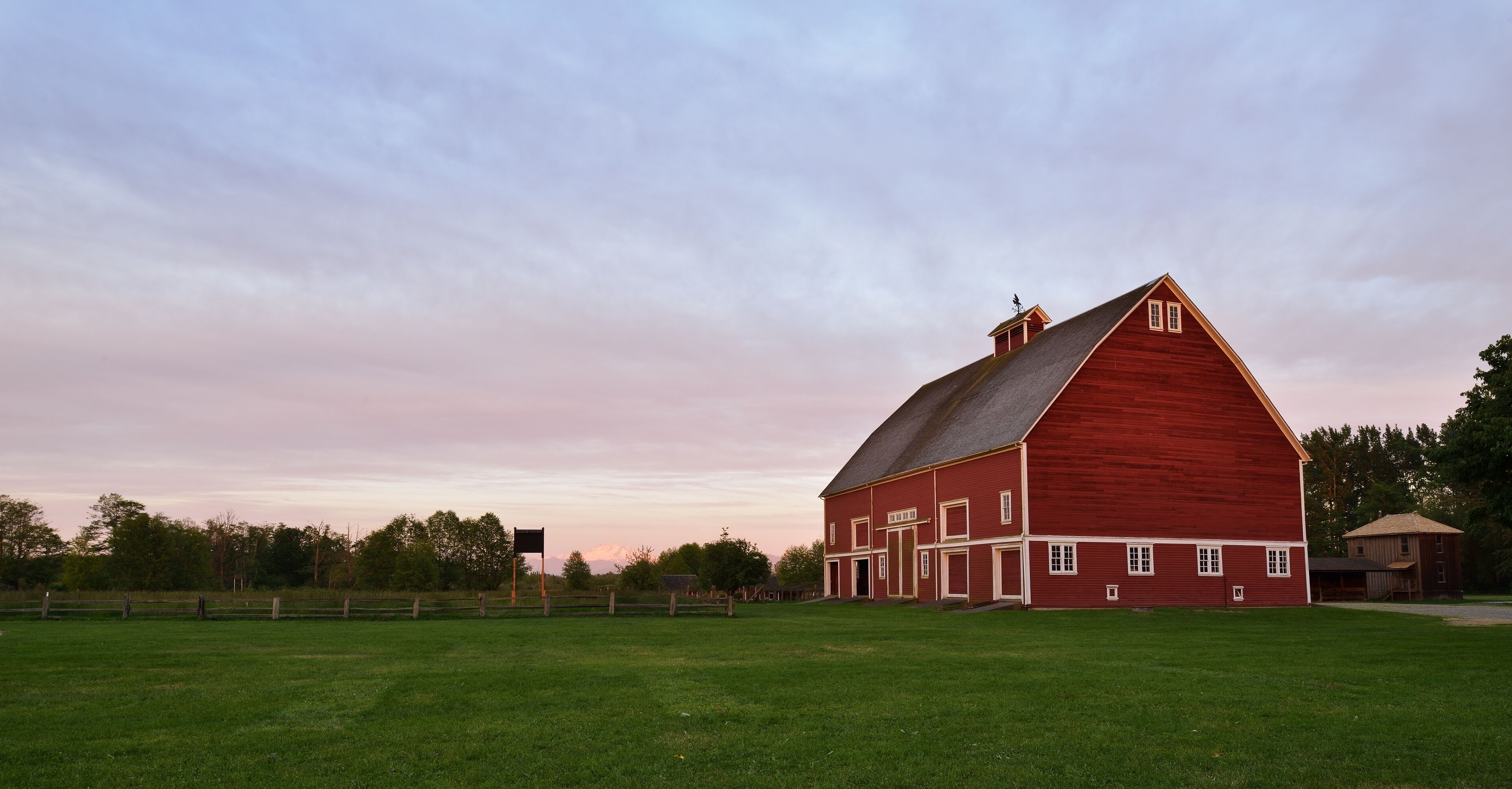 Hovander Homestead Park in Ferndale, Washington