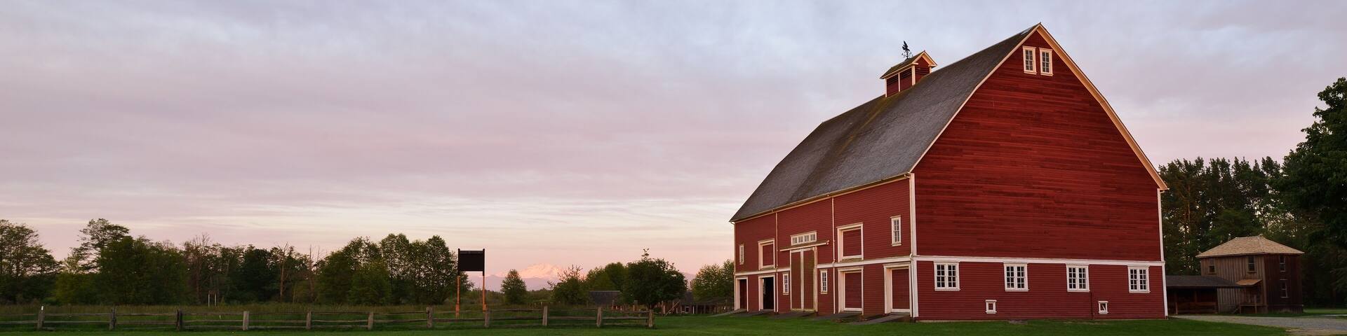 Hovander Homestead Park in Ferndale, Washington