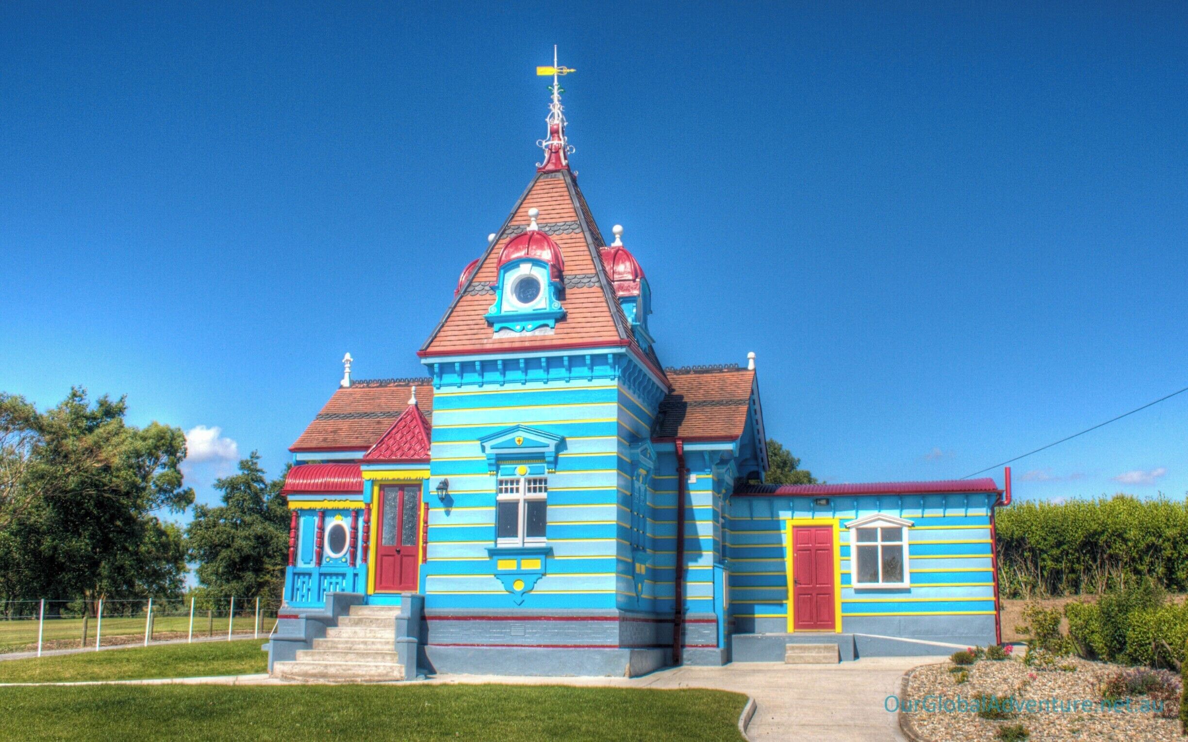 The Doll’s House was originally built by an English family called the Moodys back in 1900. Although it was built to serve as a gate lodge for Rathaspeck Manor, many locals erroneously believed that it had been built as an extravagant #Colorful  doll’s house for the owner’s daughter...