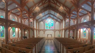 Beautiful chapel at THE GREENBRIER.