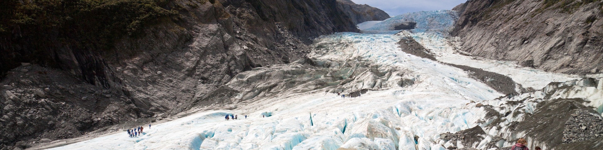 Scenic landscape at Franz Josef Glacier