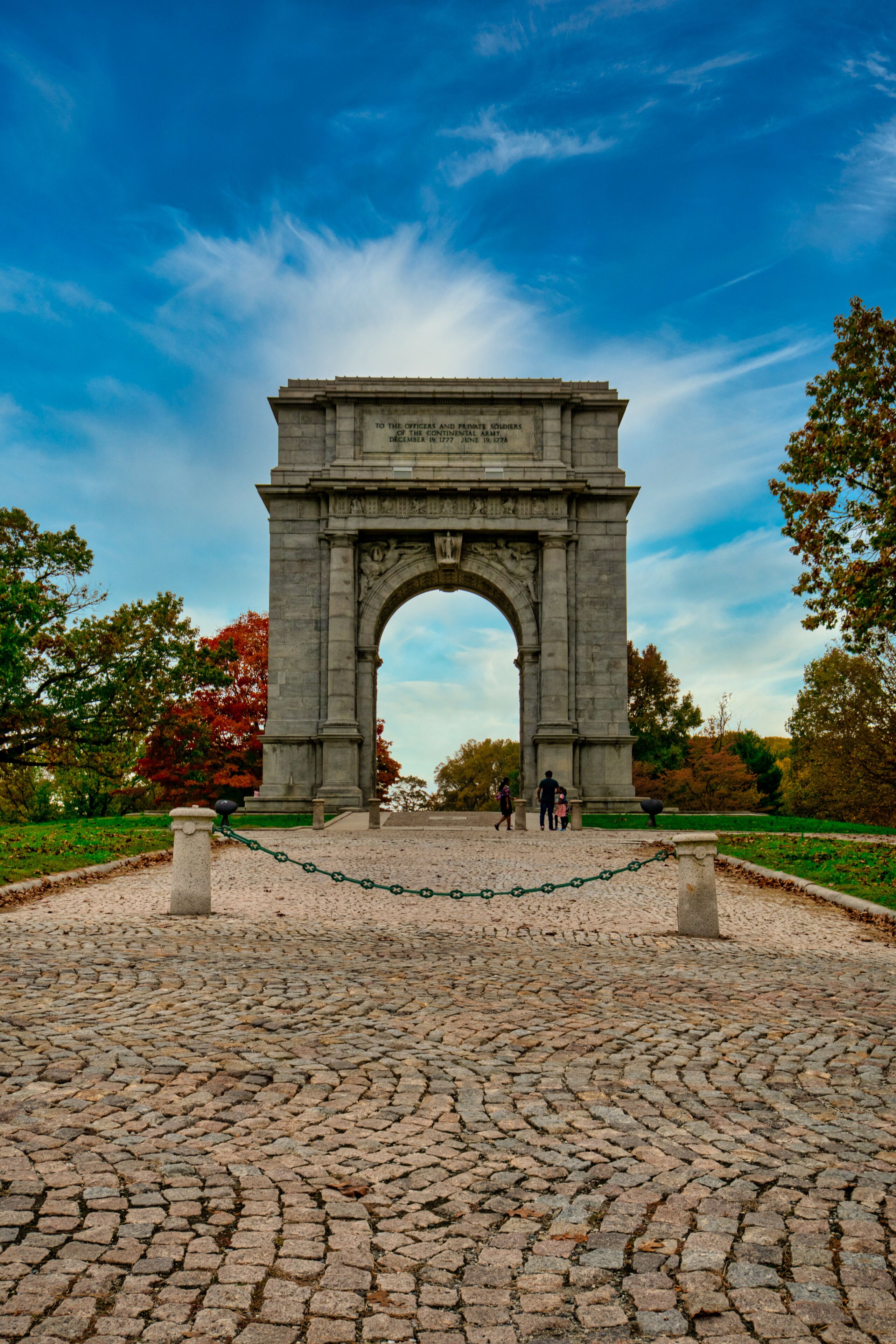The National Memorial Arch at Valley Forge National Historical Park