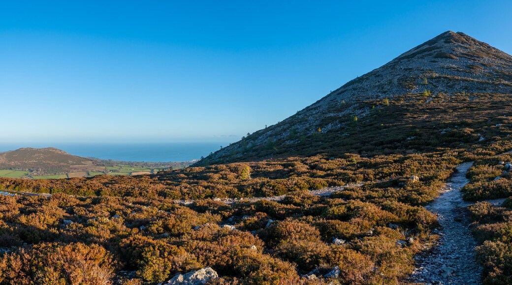 The great Sugarloaf mountain in Wicklow Ireland. Great treking time and outdoor activities idea.