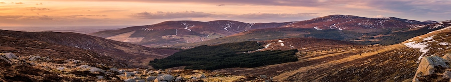Wicklow Mountains Sunset