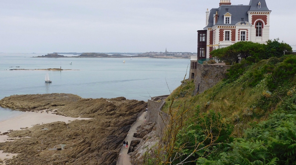 this villa is a place for exhibitions: paintings, sculptures, photography...