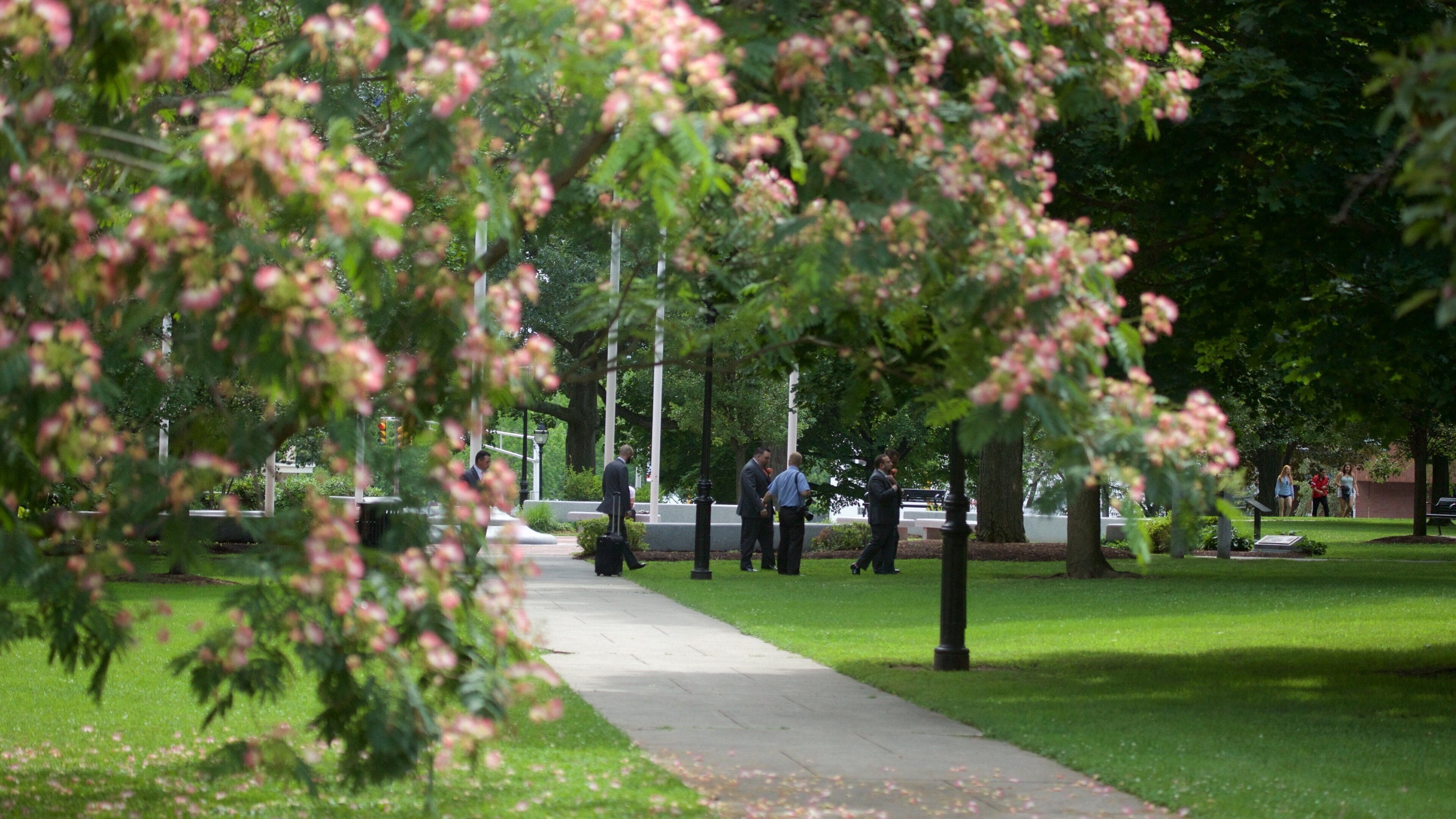 Waltham featuring a garden