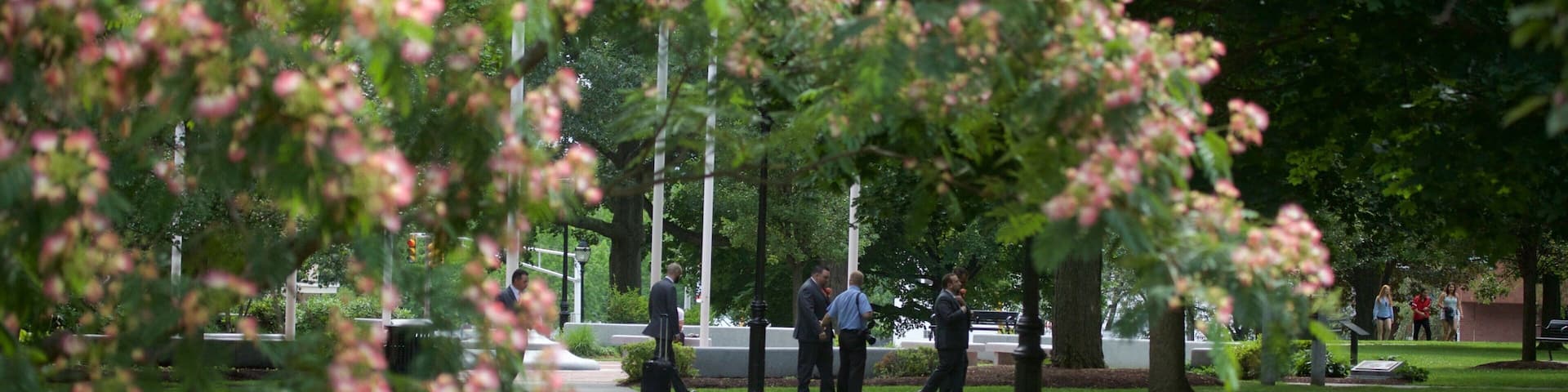 Waltham featuring a garden