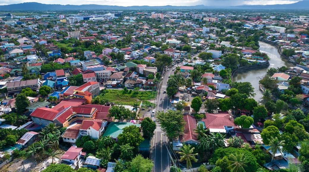 Naga, Camarines Sur, Philippines - Aerial of Naga City, one of the largest cities in the Bicol Region.