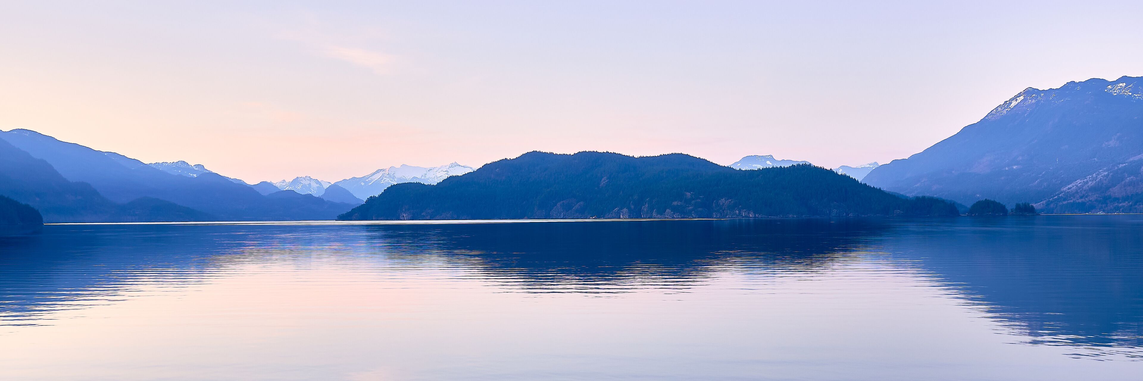 Harrison Lake in Front of Harrison Hot Springs Resort, British Columbia, Canada