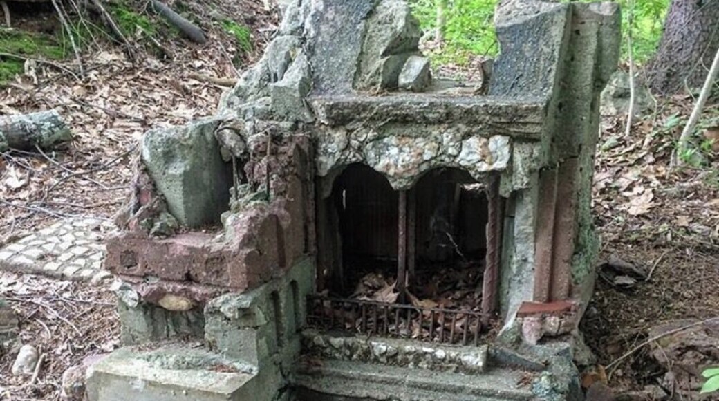 Either off access road at the end of Old Waterbury Rd, or Umberfield Rd. Abandoned in the woods near I 84 and power lines overhead.