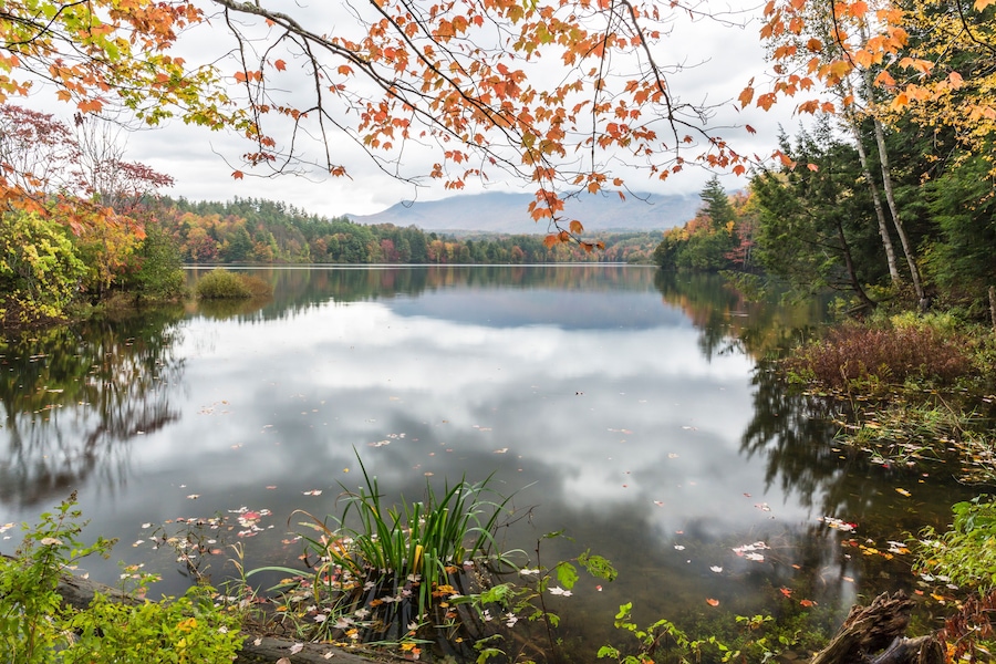 Calm Morning on Waterbury Reservoir