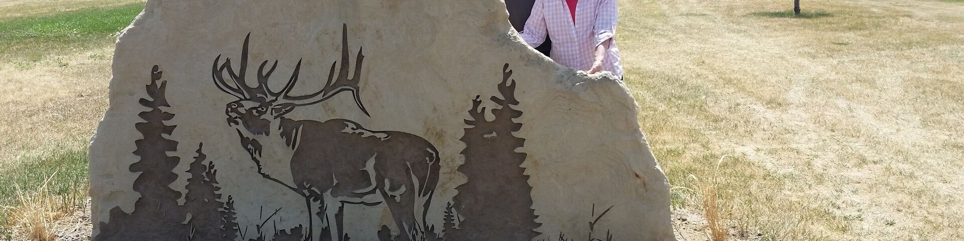 Another day of golf - yes this is what we do. Retirement is awesome! Hardin, Mt.