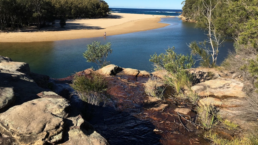 A fabulous place to hike north or south in the Royal National Park.