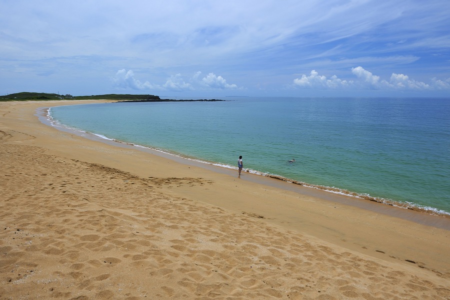 Scenic shot of Wangan Township Penghu County