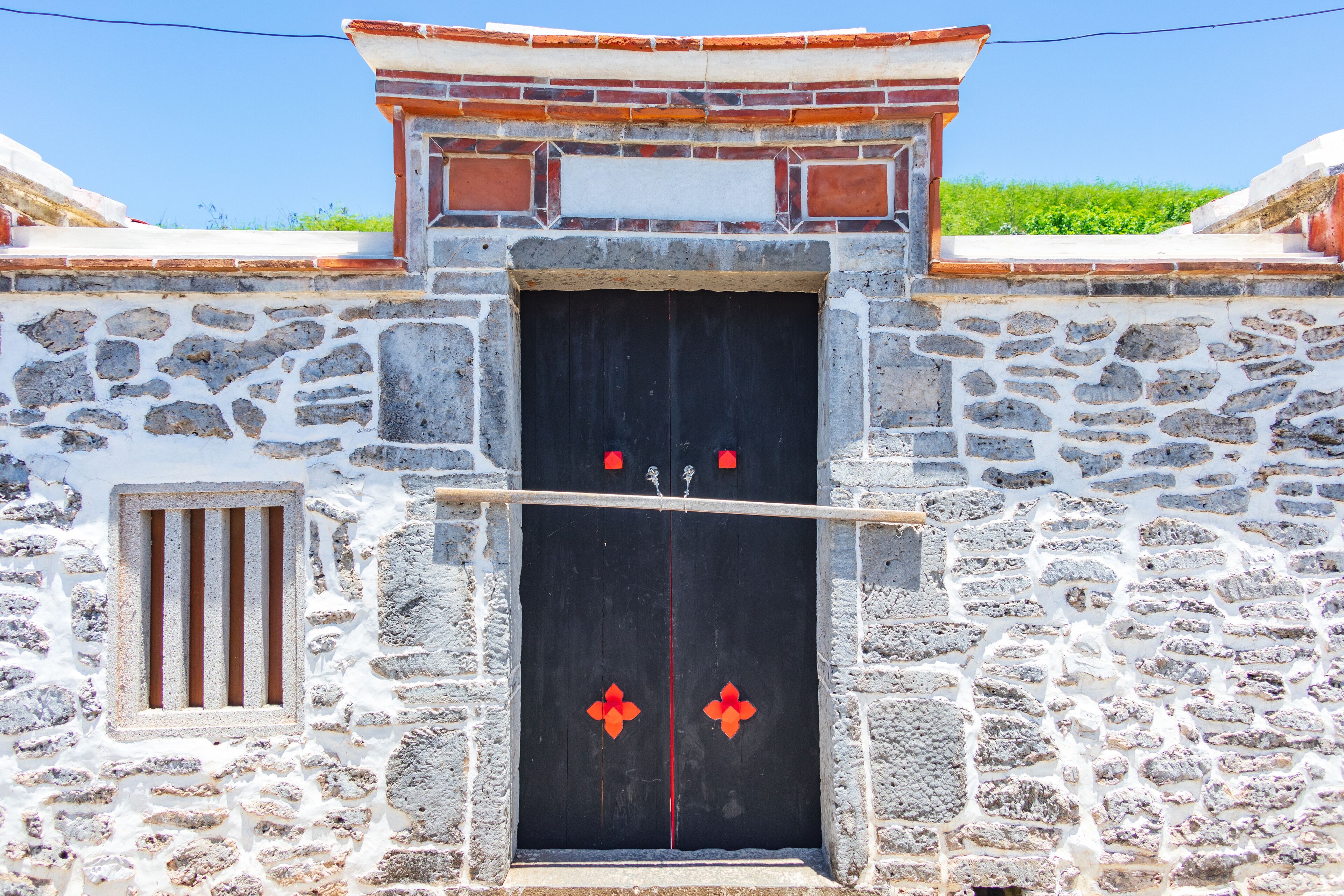 Wangan Huazhai Ancient Residences, Wang’an Township, Penghu County, Taiwan.