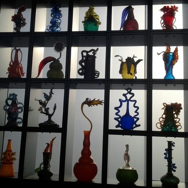 Part of the wall of the pedestrian overpass (above the road)