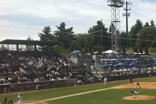 Cheney Stadium is looking good, haven't been there since the remodel and it was a vast improvement. Great day too in WA