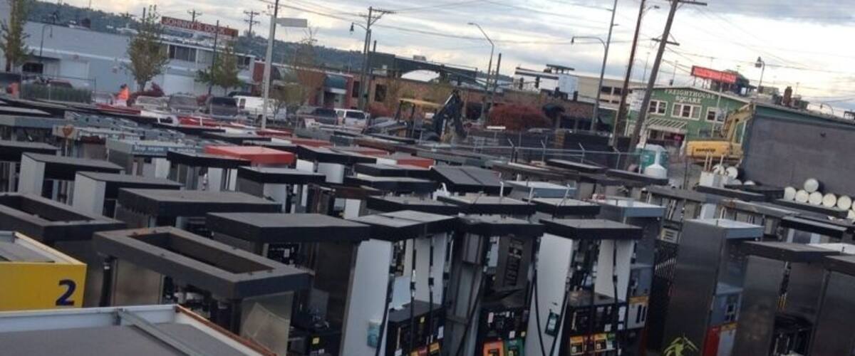 Where gas pumps go to die?