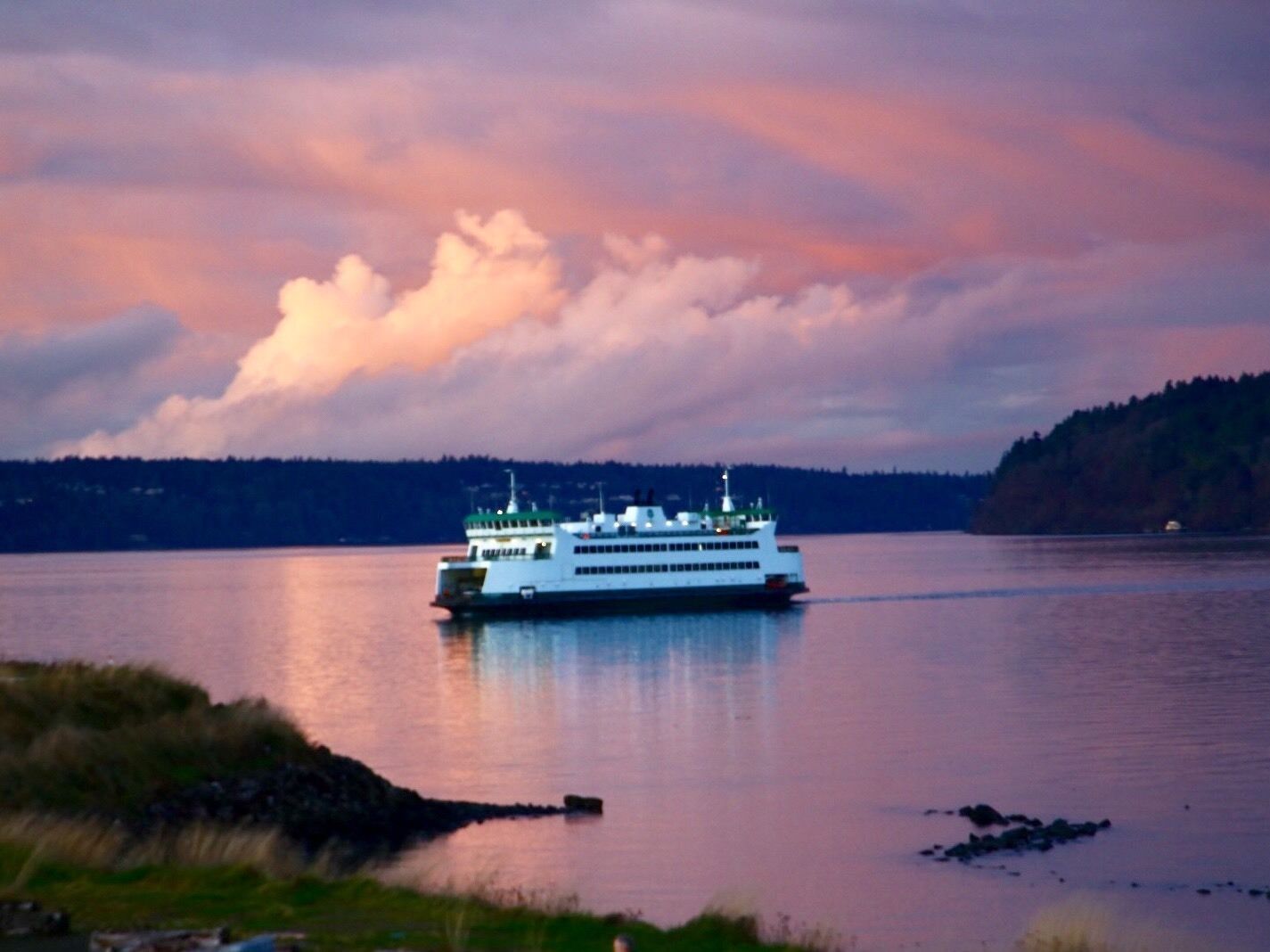 Tacoma to Vashon Island Ferry
