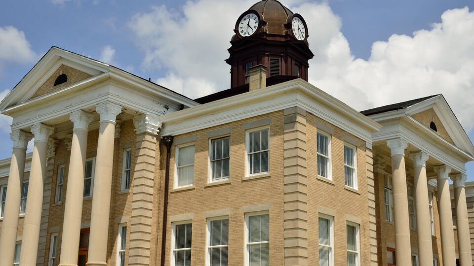 Irwin County Court House in Ocilla Georgia