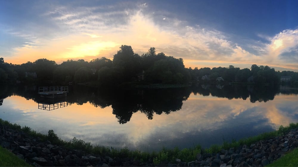 Caught the tail end of the sunset