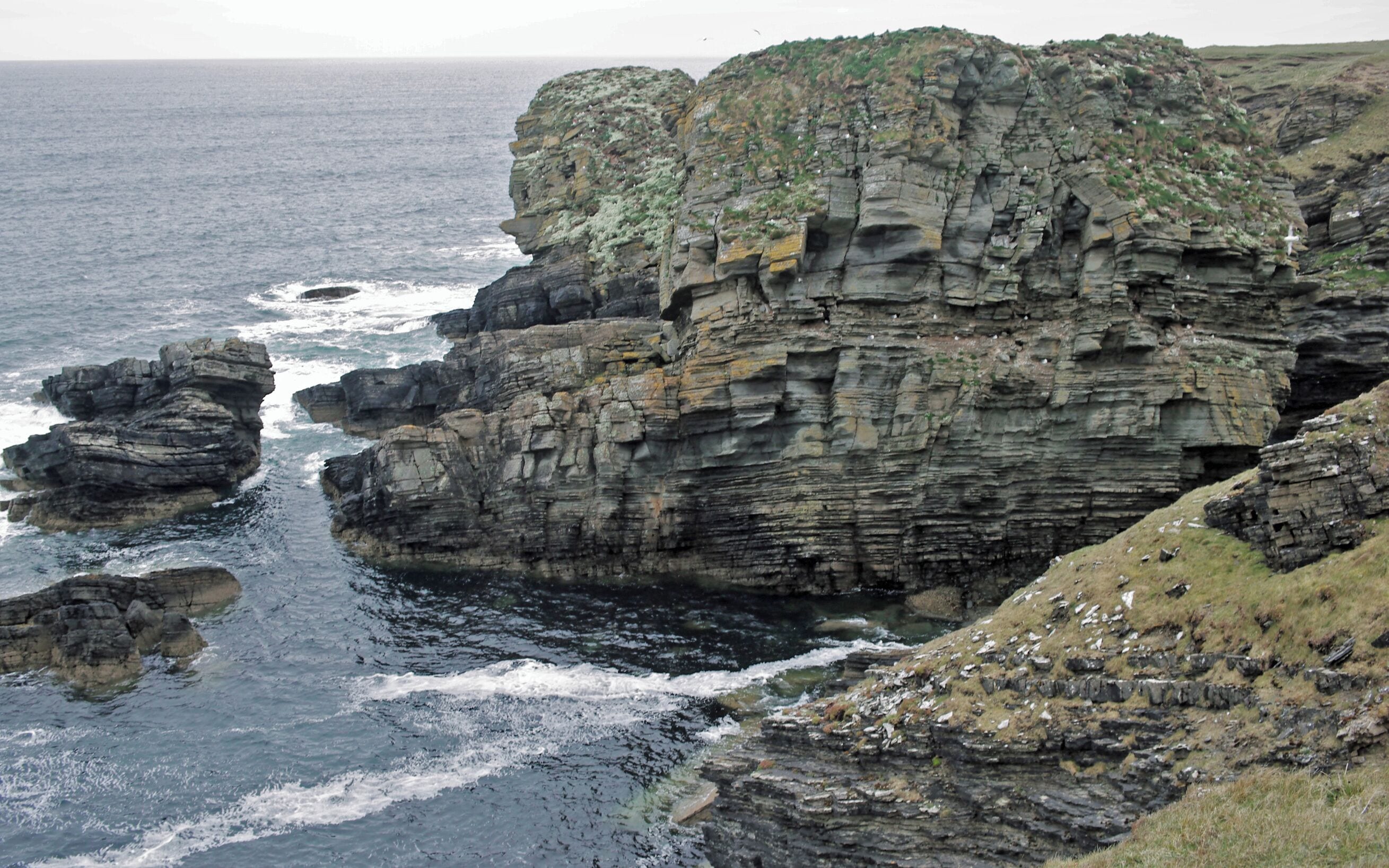 Cliffs from Point o' Burrian