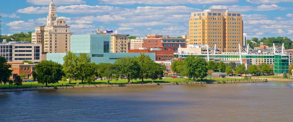 Davenport which includes a city and a river or creek