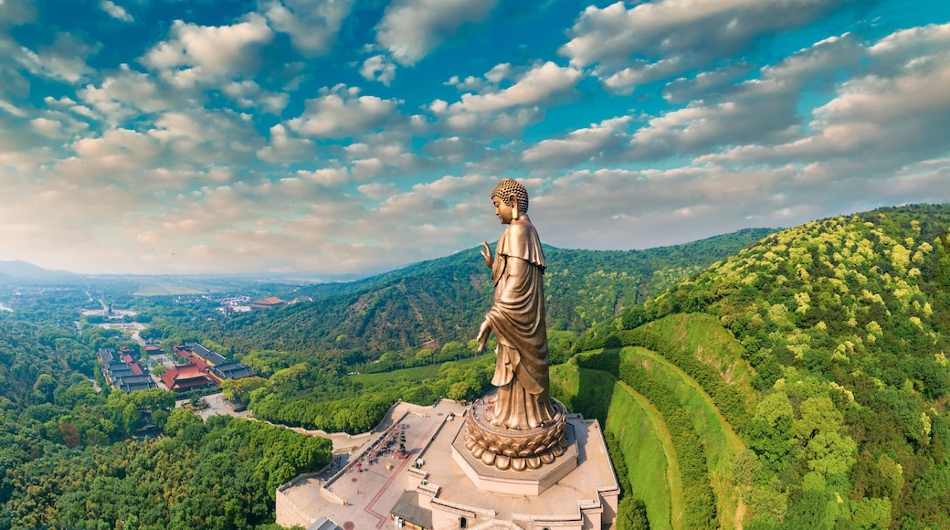 Lingshan Giant Buddha Tourism Scenic Area, Wuxi City, Jiangsu Province, China