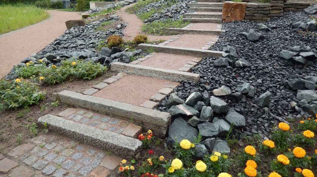 Botanischer Garten Wilhelmshaven beim Rosarium