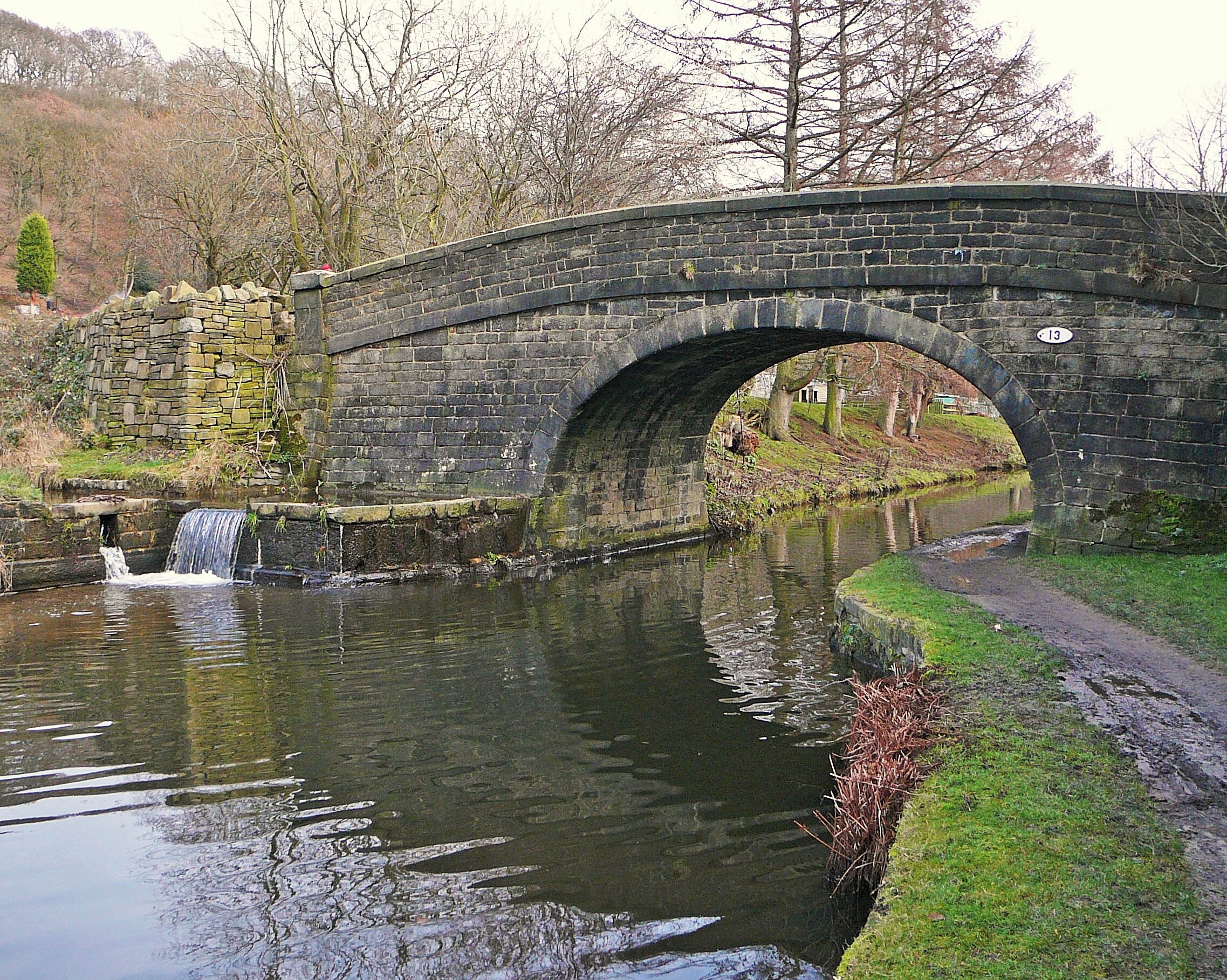 Bridge 13 on the Rochdale Canal