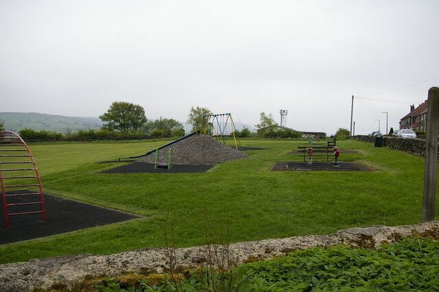 Children's playground at Heptonstall