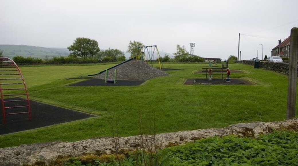 Children's playground at Heptonstall