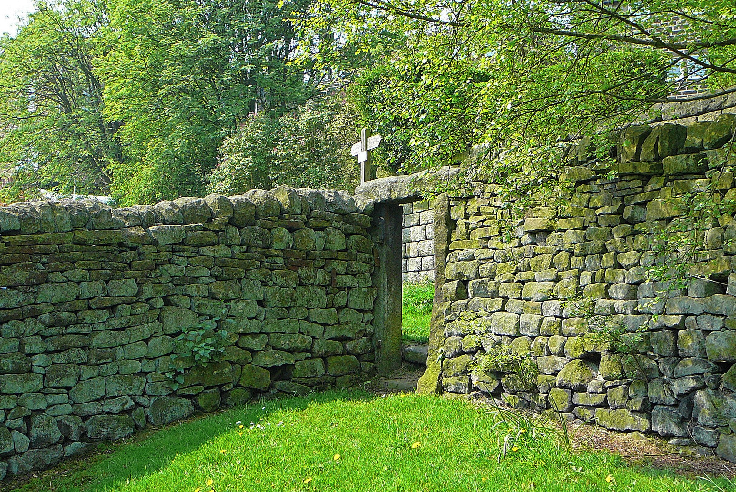 Stray animals were impounded here until the owner paid a fine