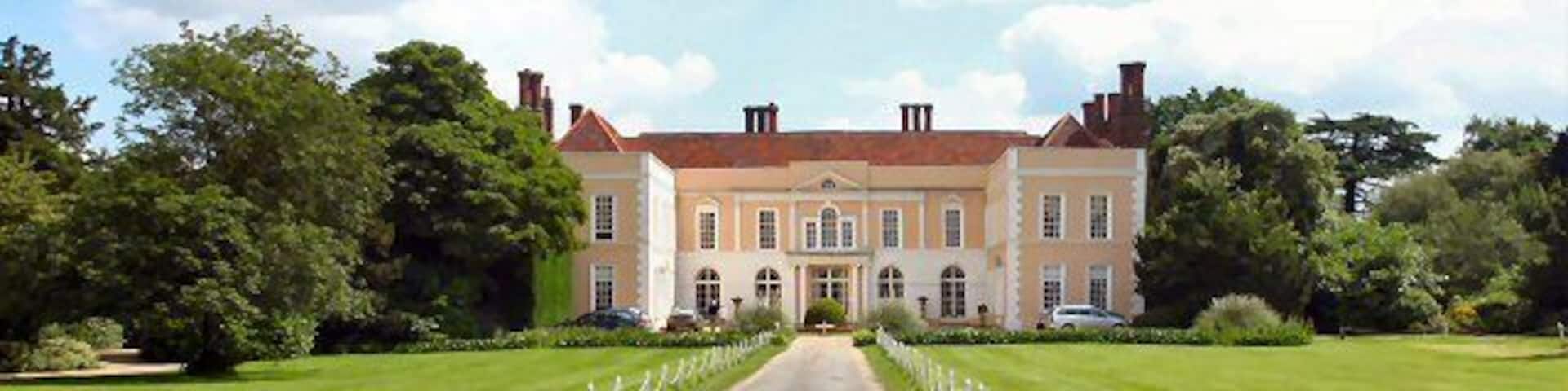 Driveway to Hintlesham Hall