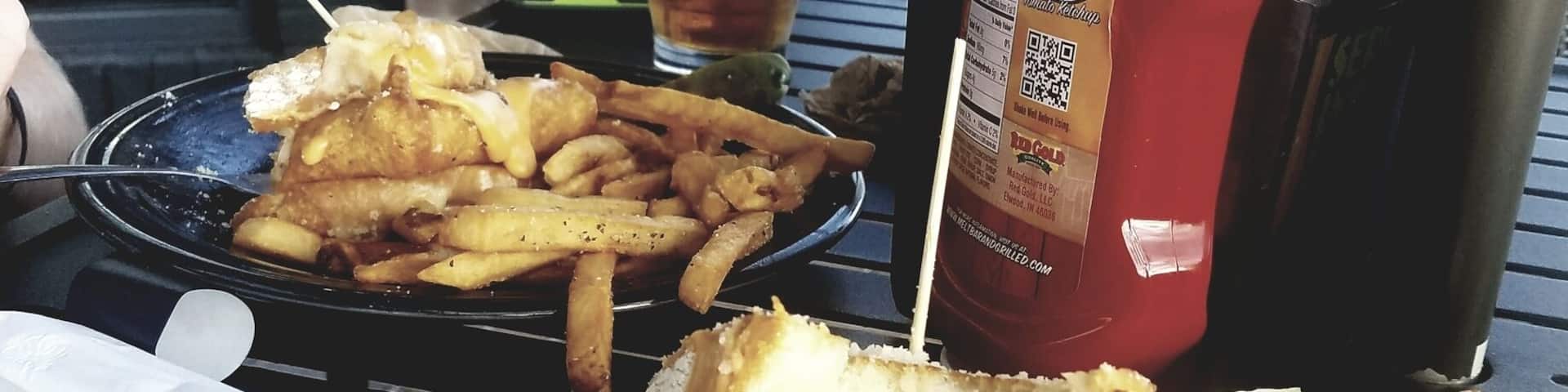 cool restaurant that focuses on special grilled cheese sandwiches. great prices!