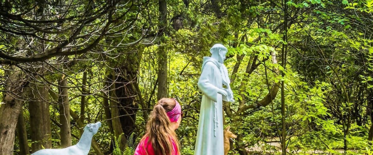 A great place to go to relax.. see some awesome religions relics and just enjoy nature in Kennebunk Maine