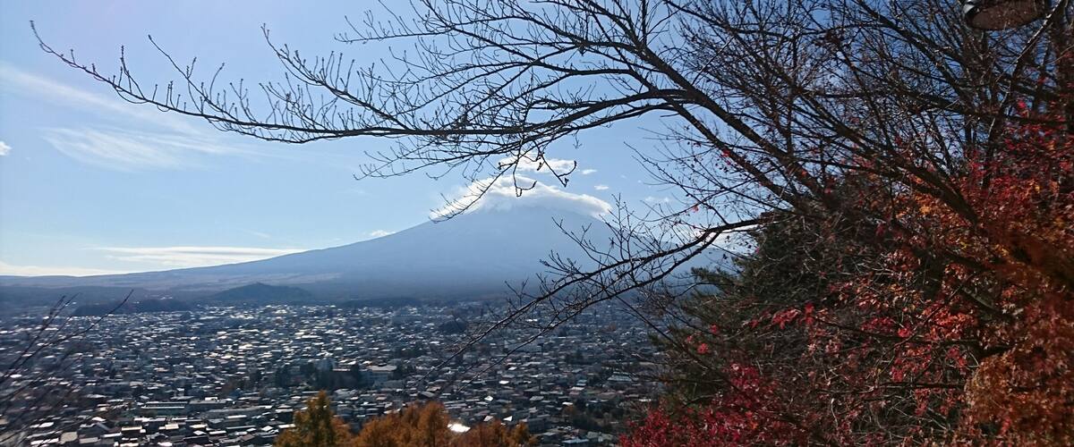 It was a good day that this time Mt Fuji decided to grace us with majestic presence.