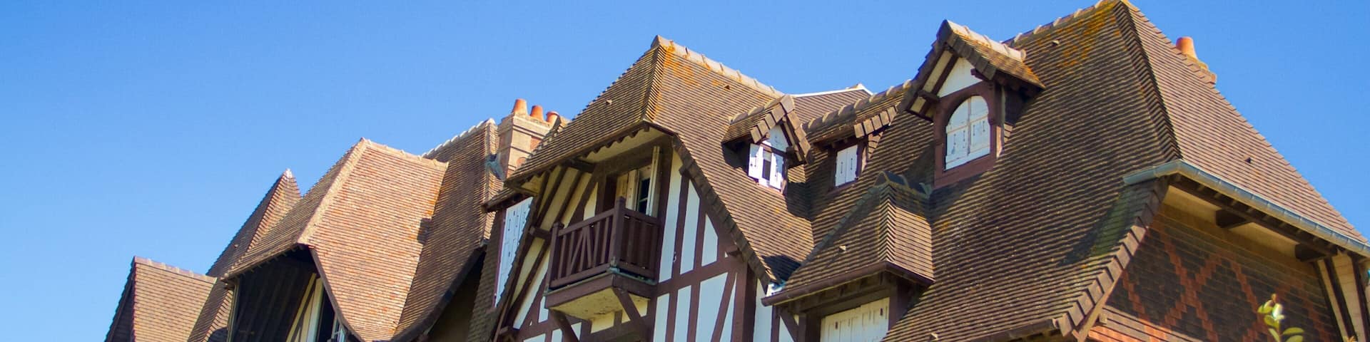 Deauville which includes a house