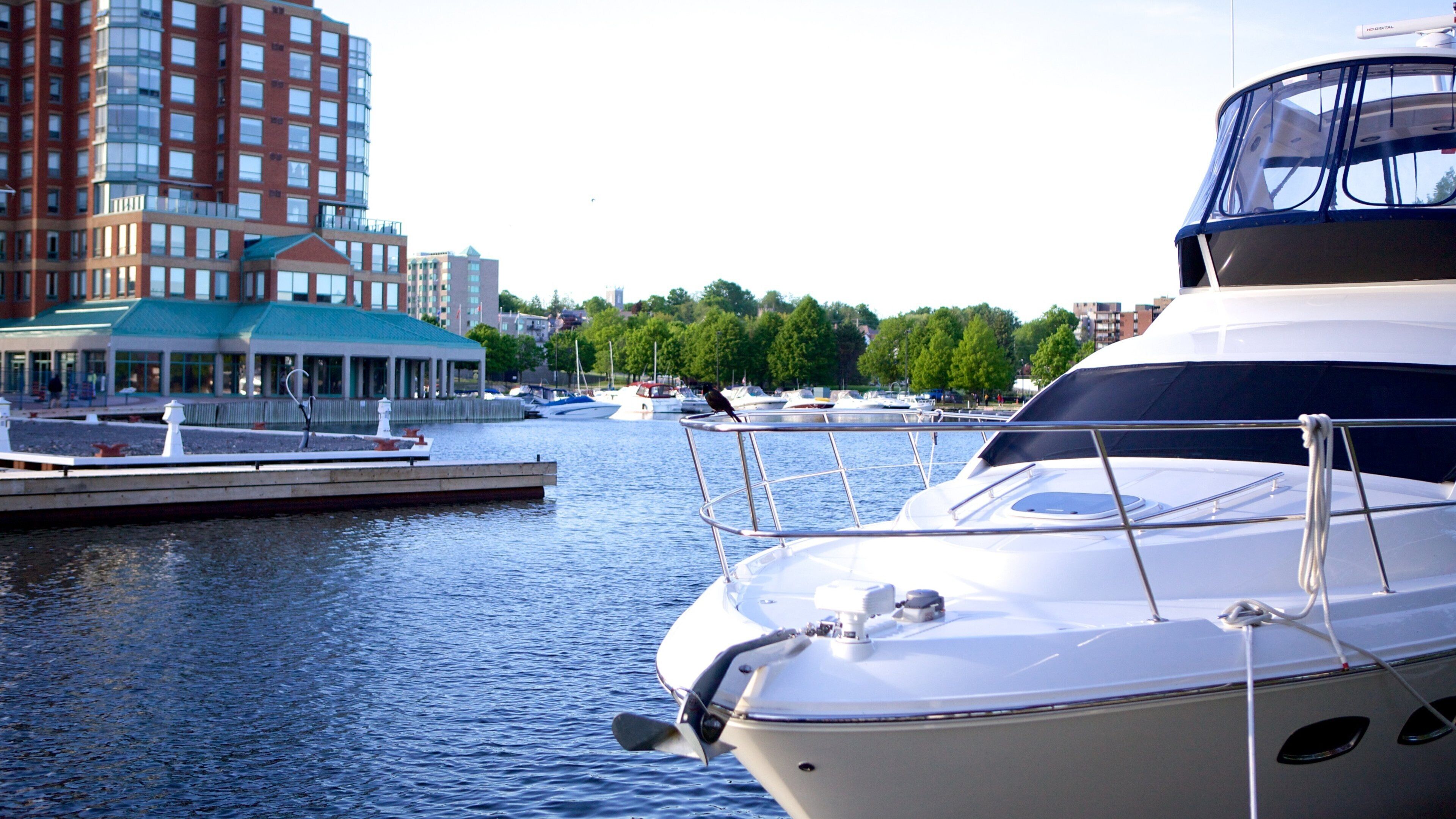 Brockville which includes a bay or harbor