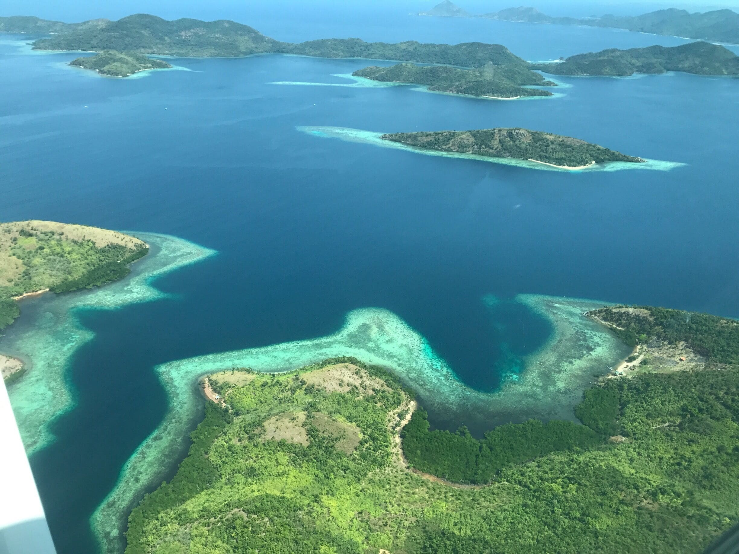 Flight from Coron to Boracay 💚 Philippines 🇵🇭 #green
