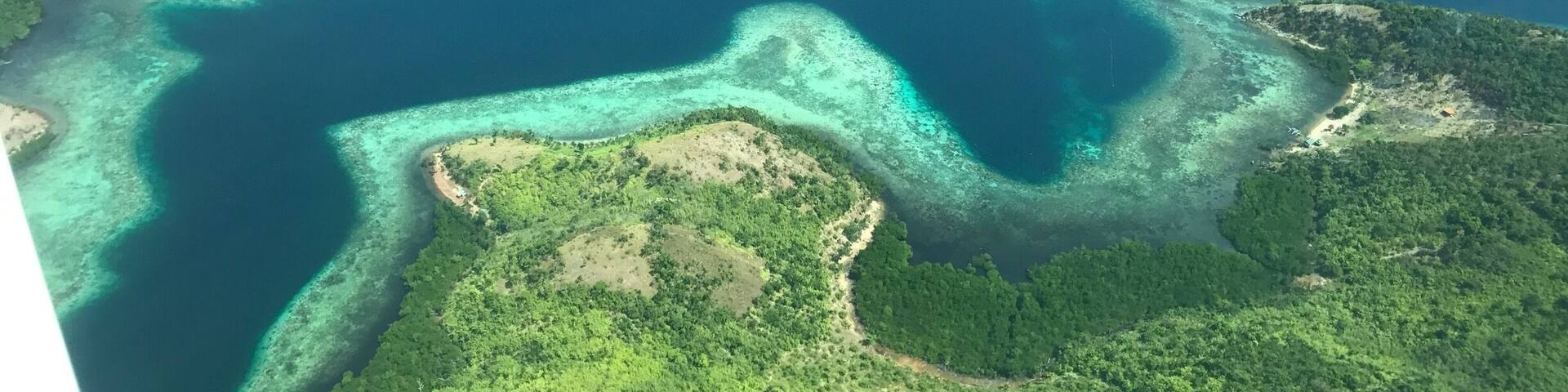 Flight from Coron to Boracay 💚 Philippines 🇵🇭 #green