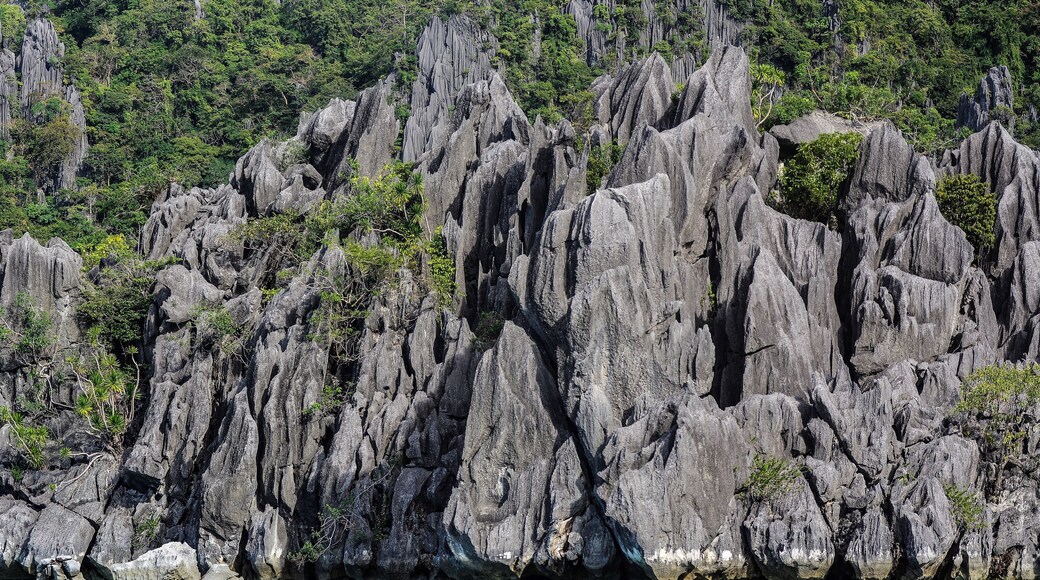 Limestone formations near Coron Island, Palawan, Philippines