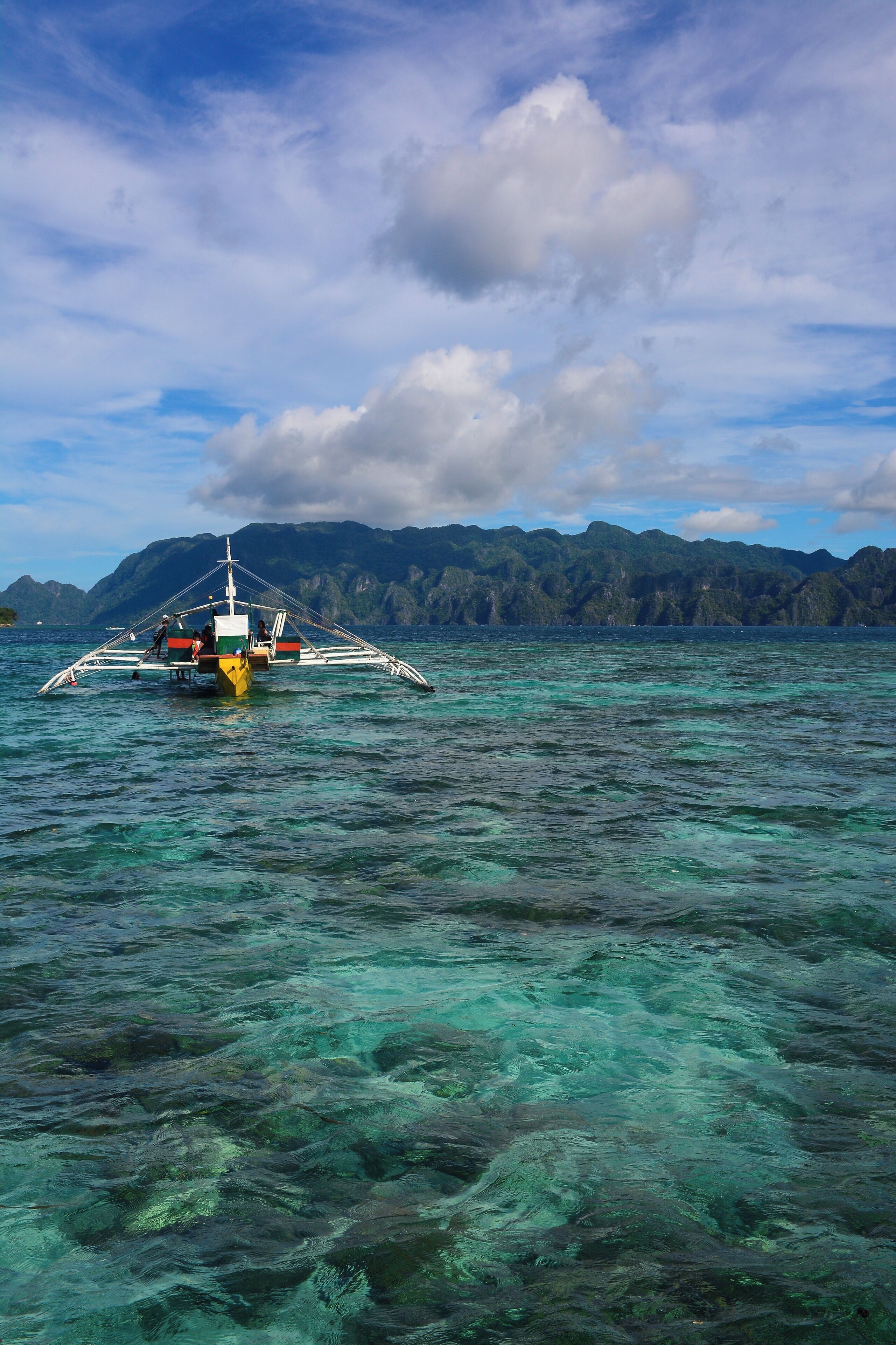 Traveling on a banka through the Sulu Sea, Near Coron, Palawan, Philippines
#BvsBlue
#adventure