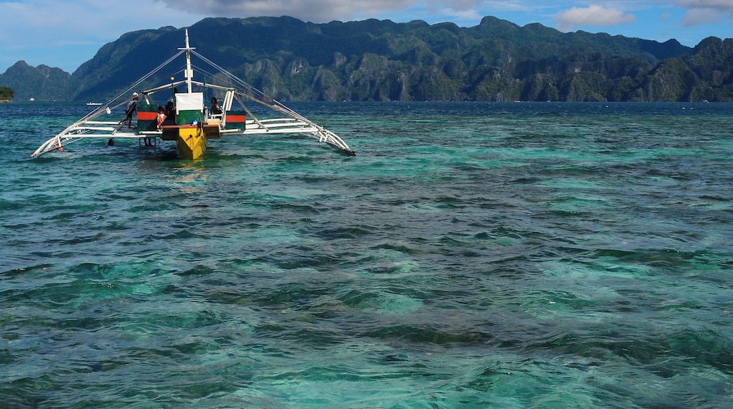 Traveling on a banka through the Sulu Sea, Near Coron, Palawan, Philippines
#BvsBlue
#adventure