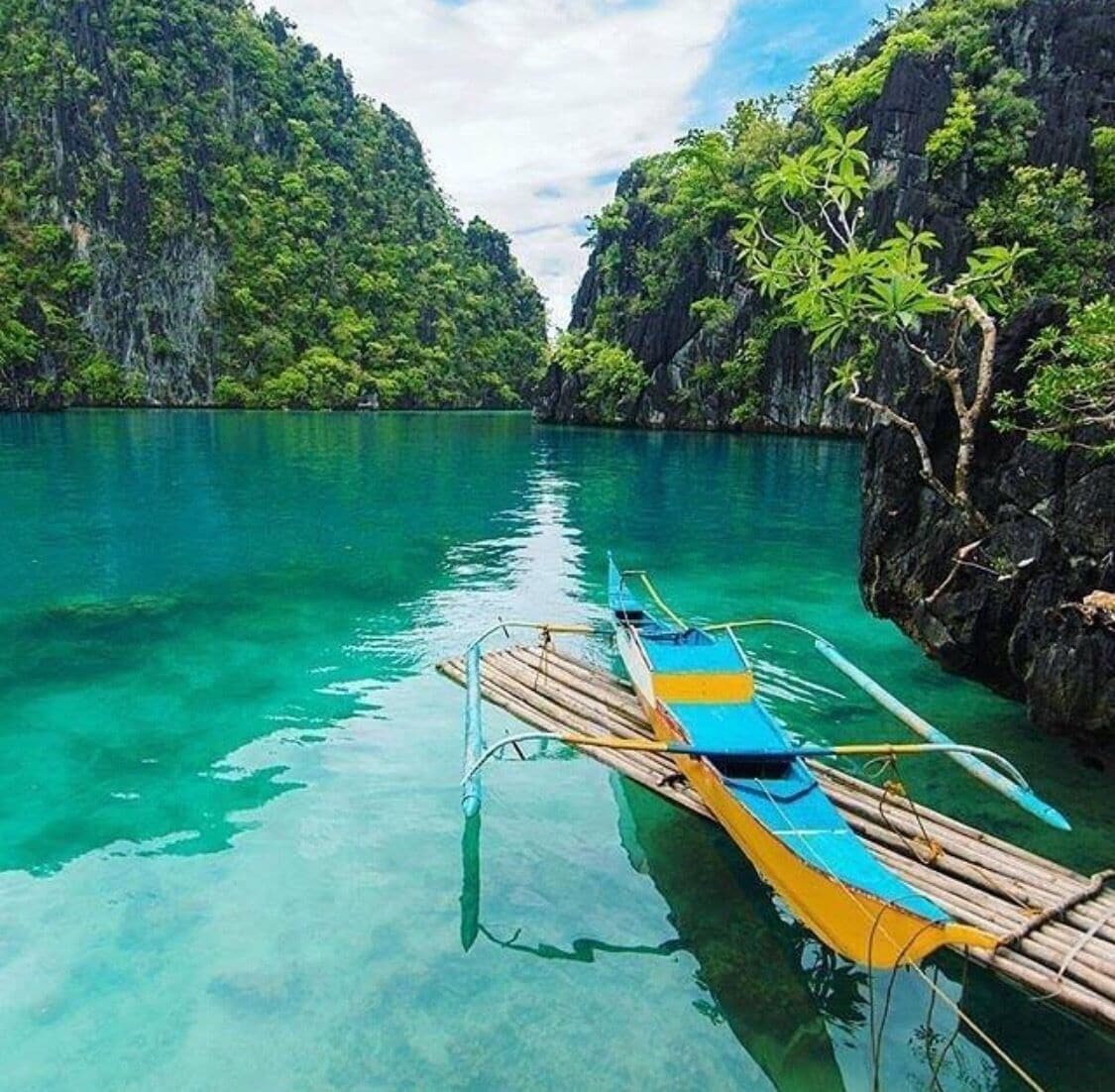 Nice Kayangan Lake in Coron, Phils. Trail About 367 steps up & another 367 more steps down before to view this beautiful lake. 