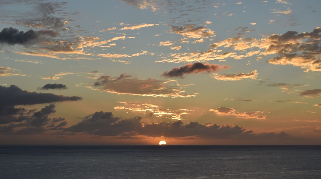 Sunset at Roseau Cruise Terminal, Dominica