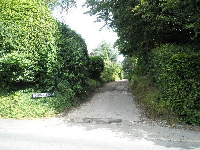 Boundary Road A narrow road branching off Crossways Road just past St Edmunds School.
