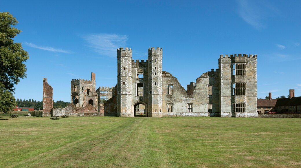 Cowdray Castle Ruins, West Sussex, England